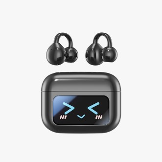 Active noise cancelling ear clip bluetooth headphones