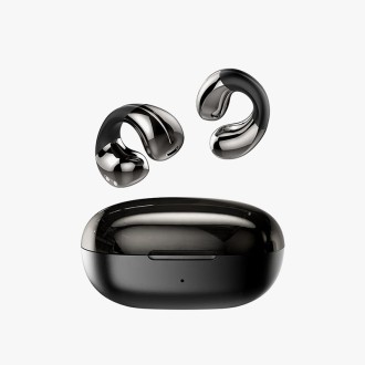 Smart stereo ear clip bluetooth headphones