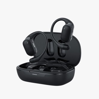Noise cancelling touch earhook bluetooth headphones