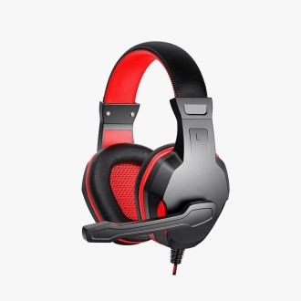 Noise-canceling wired gaming headphones