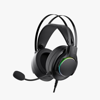 Soft and adjustable wired gaming headset