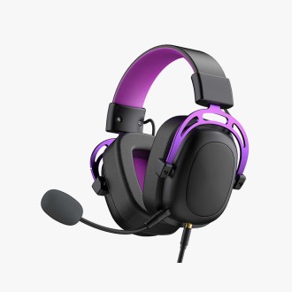 Comfortable noise cancelling wired gaming headset