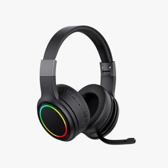 Foldable comfort wireless gaming headset