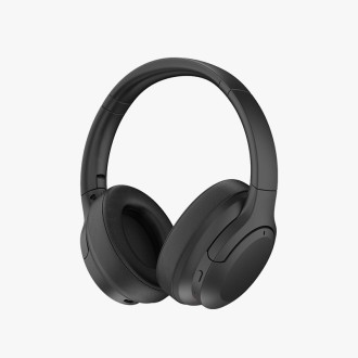 Portable folding noise cancelling bluetooth headphones
