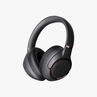 Dual noise cancelling foldable headphones
