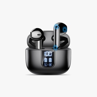 Simple noise-cancelling semi-in-ear Bluetooth headset