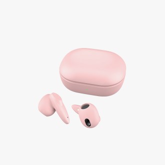 Lightweight touch-control semi-in-ear Bluetooth headset
