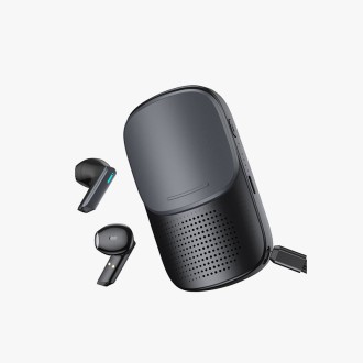 Unique sliding cover design semi-in-ear Bluetooth headset
