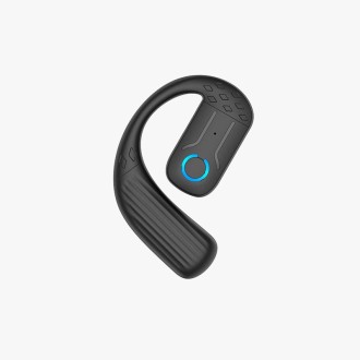 Earhook touch bluetooth single earphone