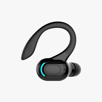In-ear soft hook sports bluetooth single earphone
